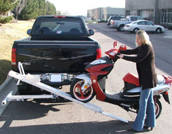 Motorcycle Hitch Carrier - HandiRamp