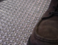 A Shoe Walking on HandiTreads