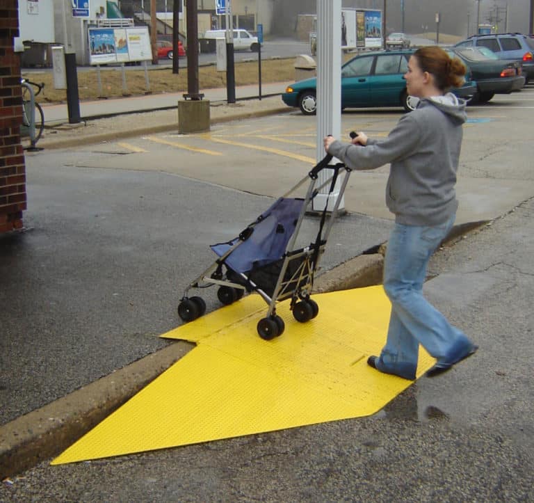 Handi Ramps Pipe Ramps Built-Up Curb Ramps - Affordable, ADA Compliant | Handi-Ramp