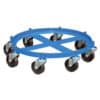 Heavy Duty Drum Dolly - 8 cast iron casters