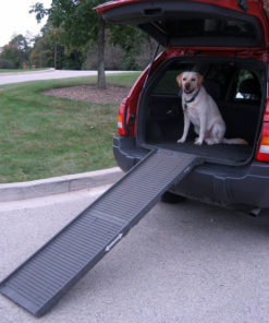 Pet Step Graphite Ramp on SUV