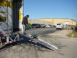 How to Unload a Truck or Container without a Loading Dock - HandiRamp