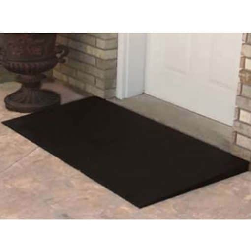 Rubber Threshold Ramps 1.5″ Rise Beveled Sides HandiRamp