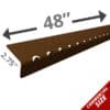 Extra Long 48" Non Slip Nosing - Brown