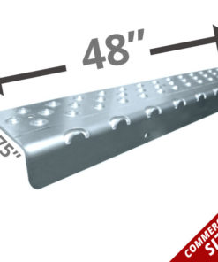 Extra Long 48" Non Slip Nosing - Clear Coat Anodized