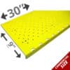 30" Non Slip Nosing 9in wide - Yellow