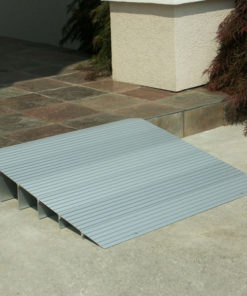 Transitions Modular Entry Threshold Ramp 6" Rise Installed