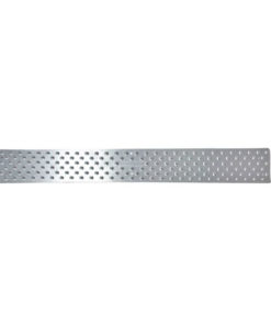 Handi-Treads Non-Slip Tread, Aluminum, Silver, 36in x 3.75in, with screws