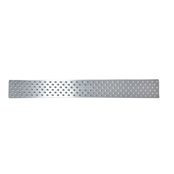 Handi-Treads Non-Slip Tread, Aluminum, Silver, 48in x 3.75in, with screws