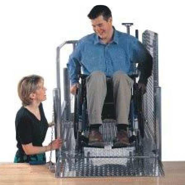 Mobilift CX Portable Wheelchair Lift Offloading