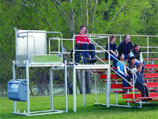 Bleachers Mobilift CX Portable Wheelchair Lift