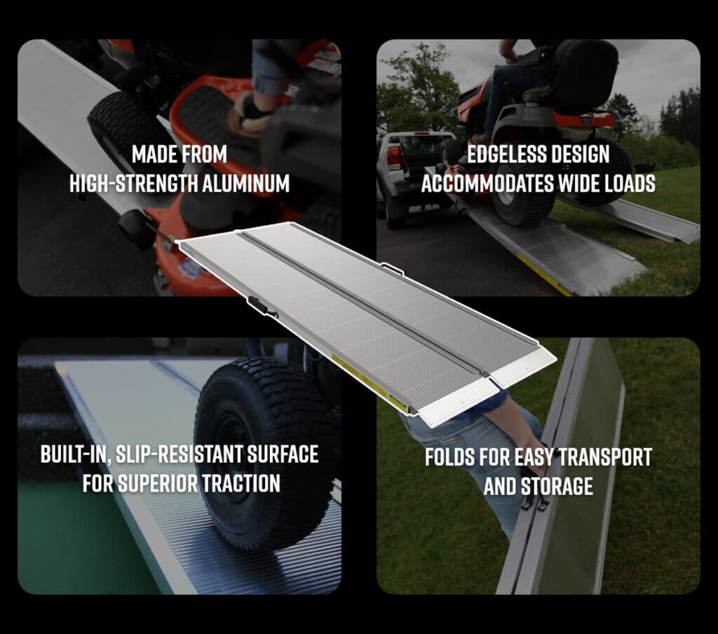 EZ-ACCESS® TRAVERSE™ Singlefold Edgeless Ramps - HandiRamp