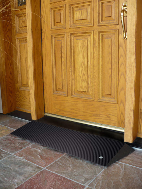 EZ Access® Transitions® Angled Entry Rubber Threshold Ramps - HandiRamp