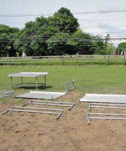 Horse Mounting Ramp Isolated Components
