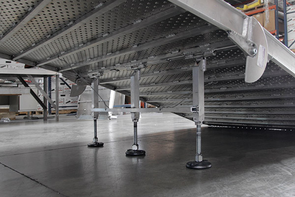 Cargo Van Ramp Installation Instructions - Legs for 1,500lb capacity ramps