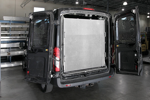 Cargo Van Installation - Check Clearance on all Sides