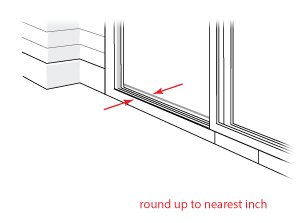 How to Measure Your Sliding Door For a Threshold Ramp