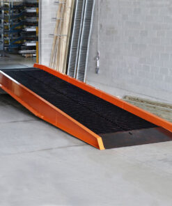 Stationary steel yard ramp - 30ft length