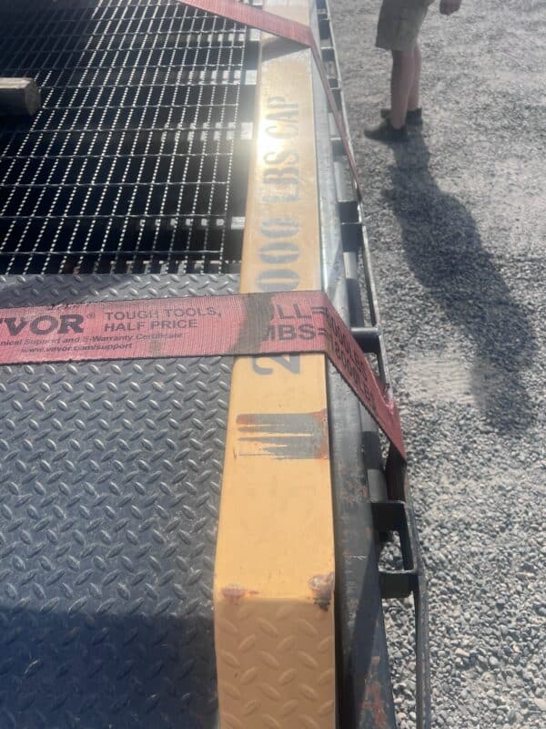 ITz Portable Steel Yard Ramp - 78in width, 36ft length, 20,000 lb Capacity - Image 2