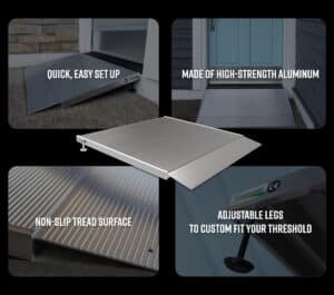 EZ-ACCESS® TRANSITIONS® Angled Entry Ramps - HandiRamp